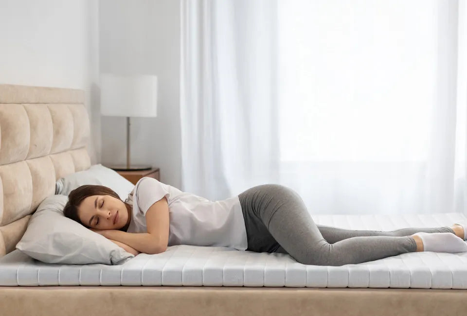 Home & Comfort Antibakterielle Memory Foam Matratzenauflage 80x200 cm