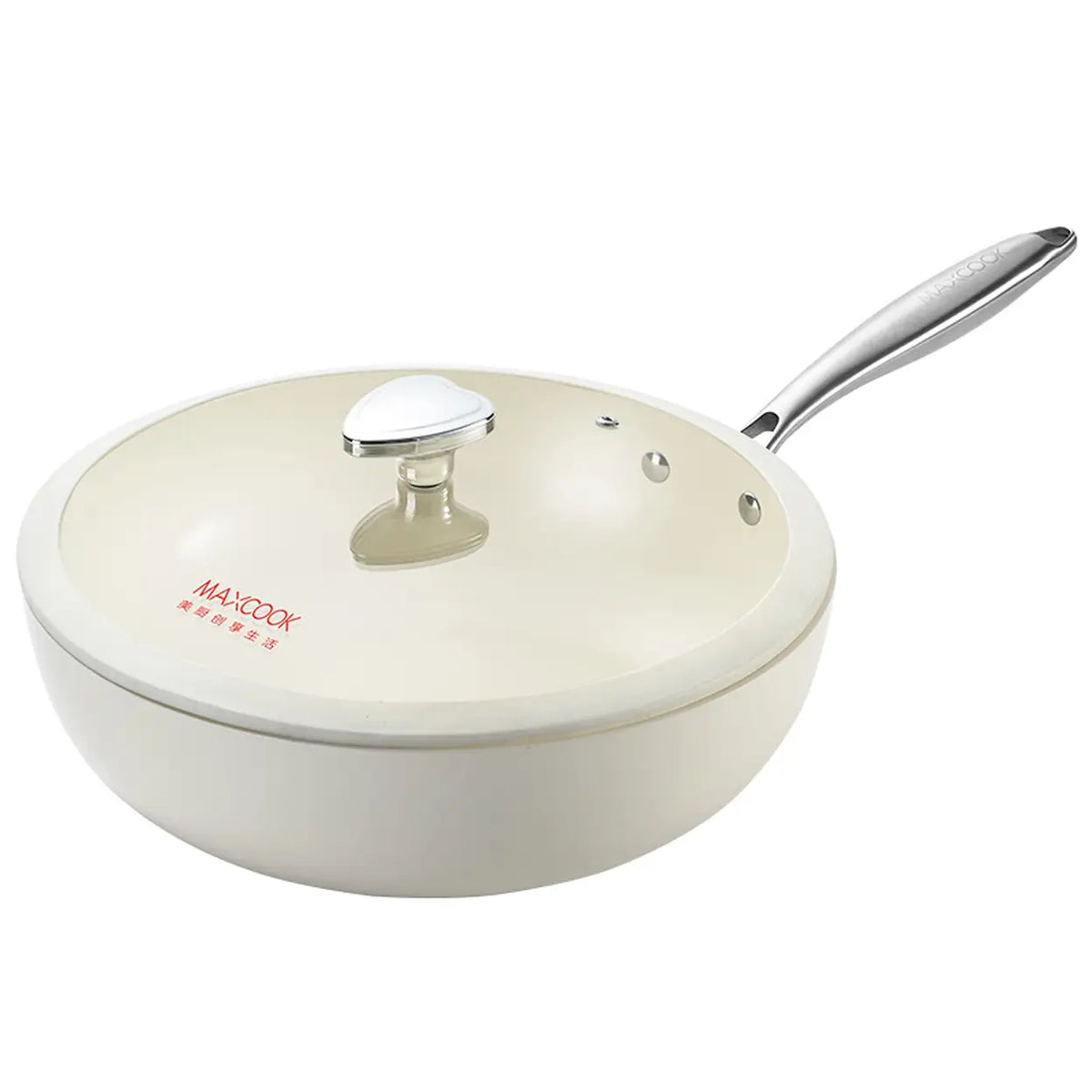 Maxcook Hotpot-Löffelset – Suppenlöffel und Schaumlöffel – Edelstahl – 2-teilig