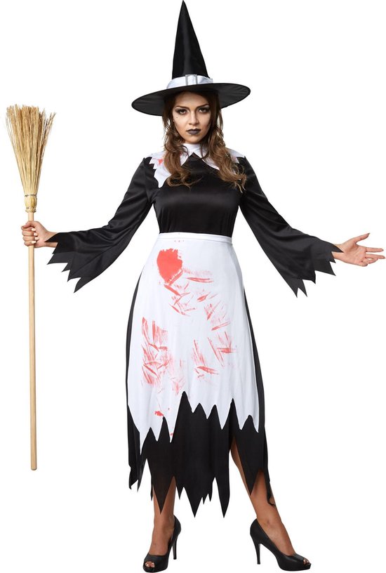 dressforfun - Creepy witch S - kostüm kostüm halloween kostüm partykleidung karnevalskostüm partykleidung - 302230