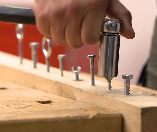 Hammersmith PowerGrip XXL | Universal-Steckschlüssel | Universal Socket XXL | Zubehör für den Werkzeugkasten | 11 mm bis 32 mm in einem Steckschlüssel