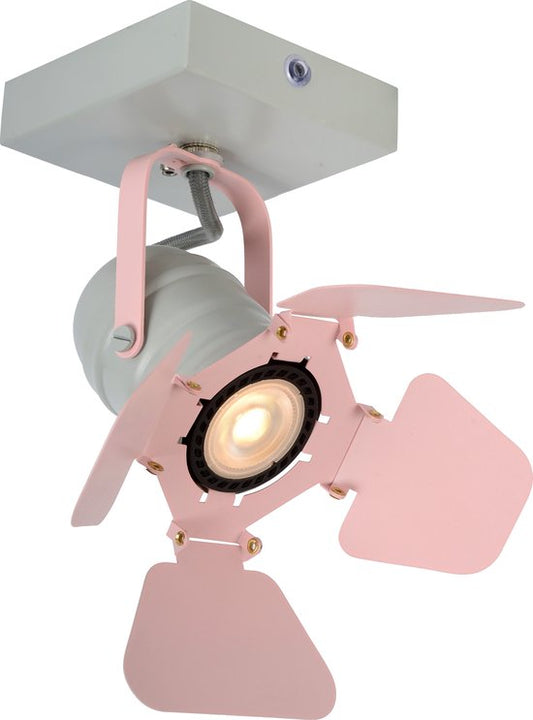 Lucide PICTO - Deckenstrahler für Kinder - 1xGU10 - Rosa