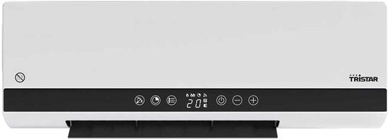 Tristar KA-5216 Keramikheizstrahler – 2000 W – mit Fernbedienung, Timer und Schwenkfunktion – Wandmontage