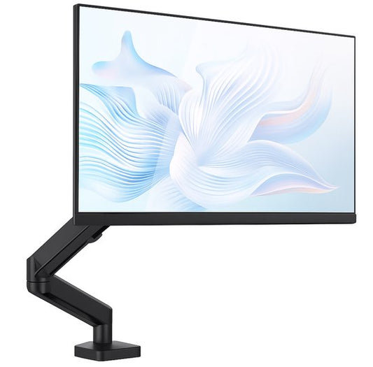Monitorarm mit Gasfeder - Halterung für 1 Bildschirm - 13 bis 32 Zoll - Halterungen - Extra stabil - Schwarz - Skoov