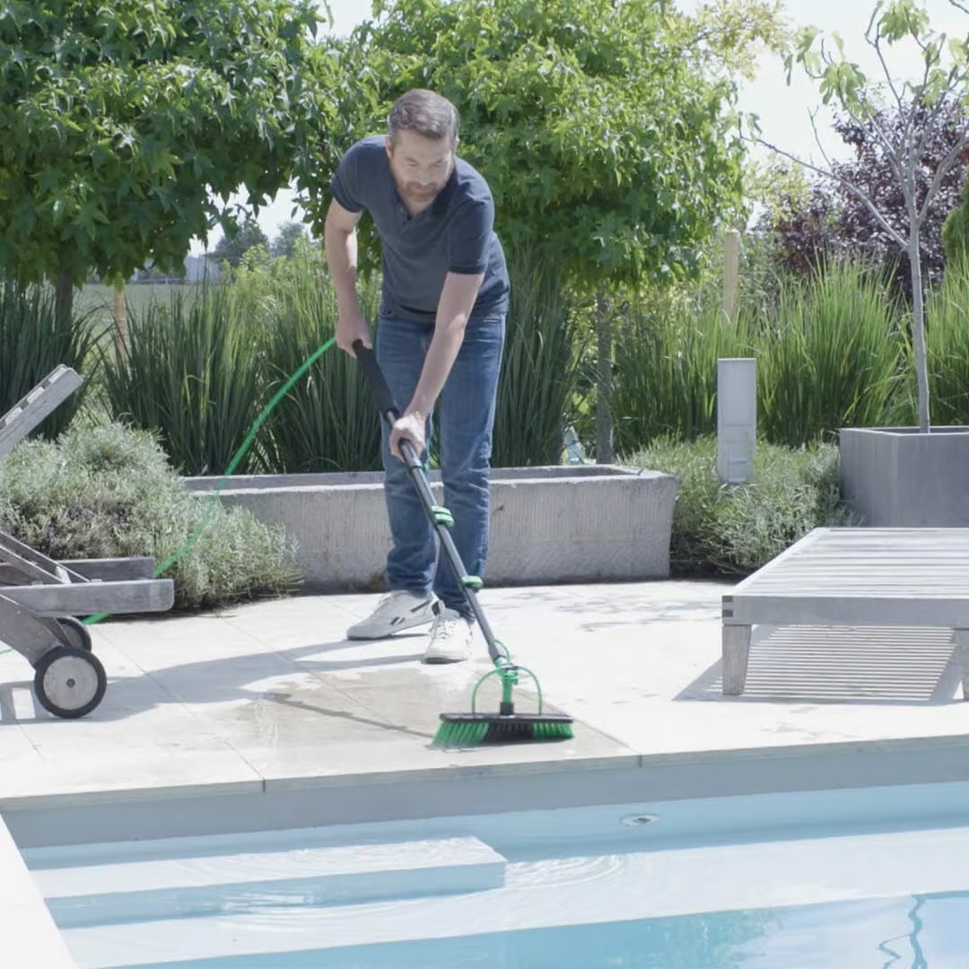 Hammersmith AquaClean Deluxe Teleskop-Wassermopp – Ausziehbar und leicht – Inklusive Zubehör – Innovatives Design