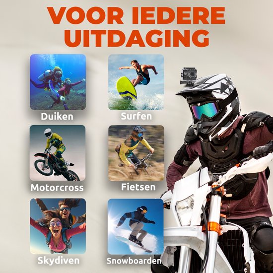 Denver Action-Kamera Wasserdicht - 5MP - HD - ACT324