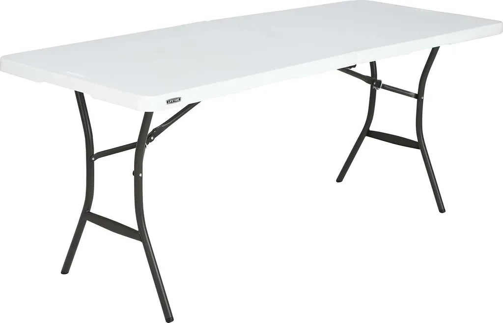 Lifetime - Camping Klapptisch - Kunststoff - Weiß - 83x70x74 cm