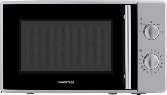 Inventum MN205SZ Solo Mikrowelle – 20 l – 700 W – Auftaufunktion – Silber