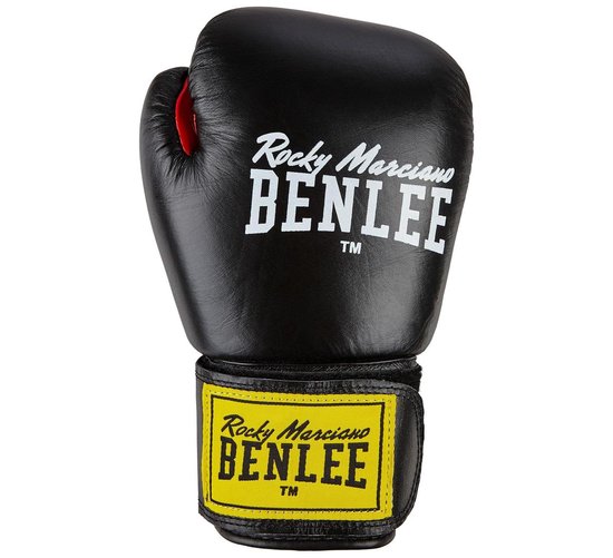 Benlee Kampfsporthandschuhe - Unisex - Leder - Schwarz/Weiß/Rot
