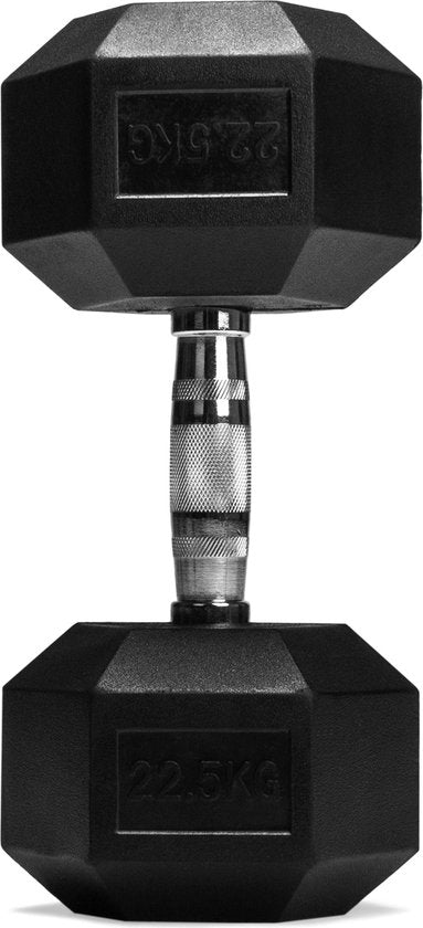 VirtuFit Hexa Dumbbell Pro – 22,5 kg – Sechskant-Hantel – Krafttraining – pro Stück