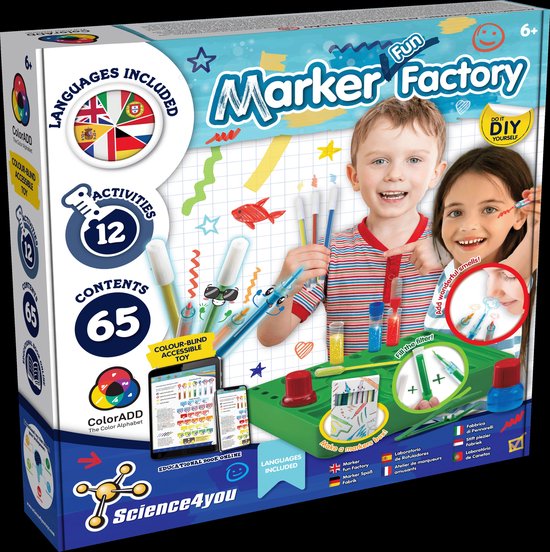 Science4you - Filzstifte selbst herstellen - 65dlg. - 6+