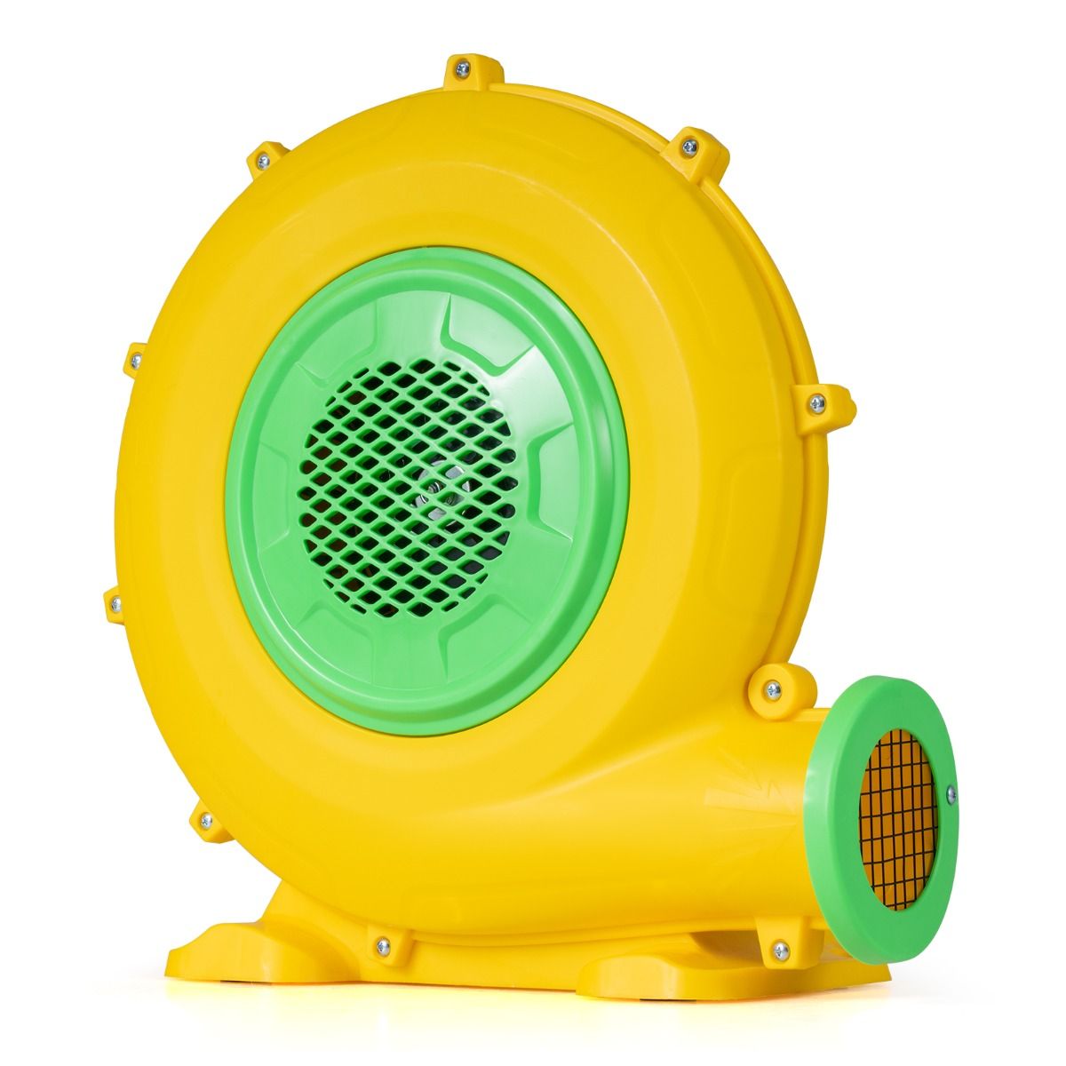 Coast Laubbläser – leistungsstarker Motor – mit Bodenankern – gelb 43 x 21 x 42 cm