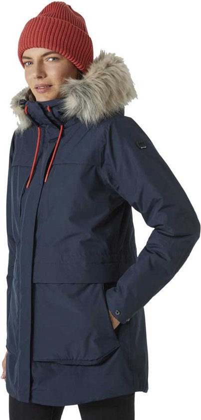 Helly Hansen Coastal Parka Blau S Frauen