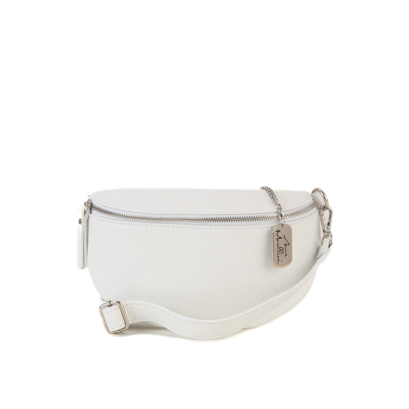 Anna Morellini - Berenice Crossbody Tasche in Weiß