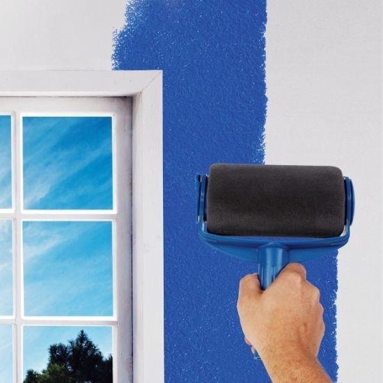 Paint Runner – eine tropffreie Farbrolle mit Farbbehälter