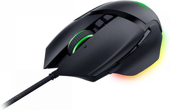 Razer Basilisk V3 – Gaming-Maus – RGB – Programmierbar – 26.000 DPI – Schwarz