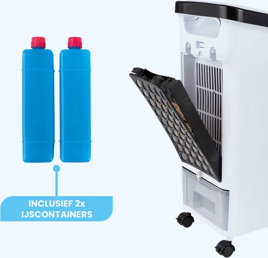 RM AIRPlus RMAP-3701 Luftkühler mit Fernbedienung und Zeitschaltuhr - 4L - Weiß/Schwarz