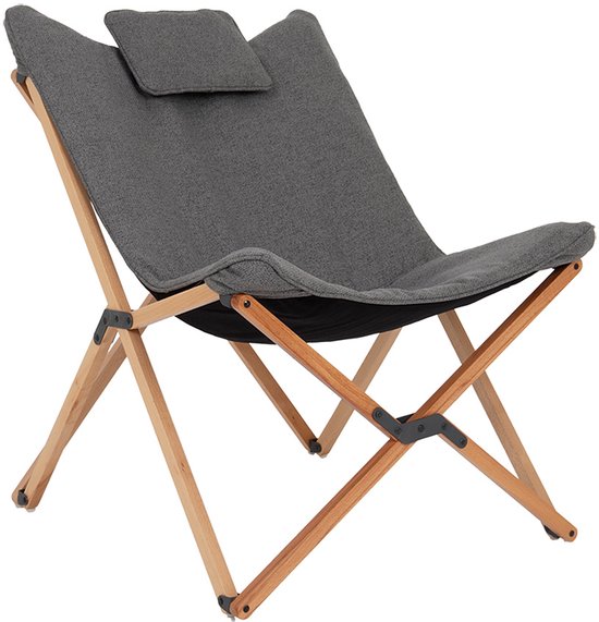 Bo-Camp – Urban Outdoor – Liegestuhl – Wembley – M – Nika – Grau