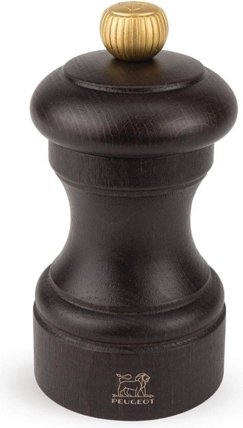 Peugeot Bistro Salzmühle 10 cm – Schokoladenbraun – Buchenholz