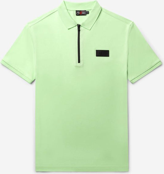 AB Lifestyle Platinum Poloshirt für Herren – Slim Fit – Pastellgrün – Größe XS