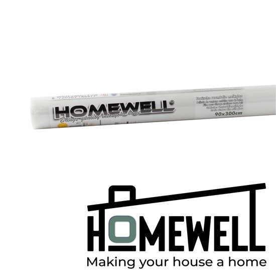 Homewell Fensterfolie HR++ 70x300cm - Sonnenschutz & Isolierung - Anti-opak - Selbstklebend - Milchglas
