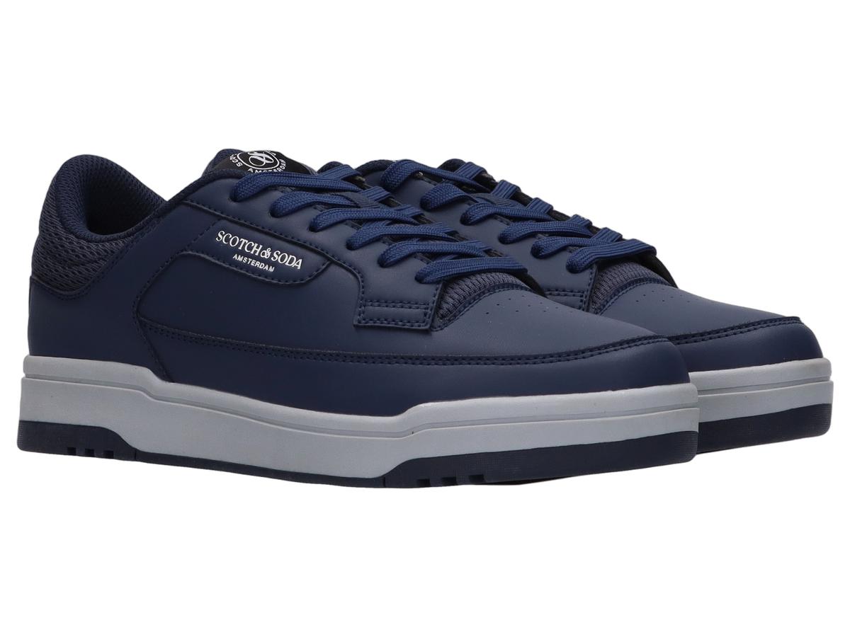 Scotch & Soda Crout Sneakers – Sportlich-elegantes Design – Größe 42 – Grün/Creme