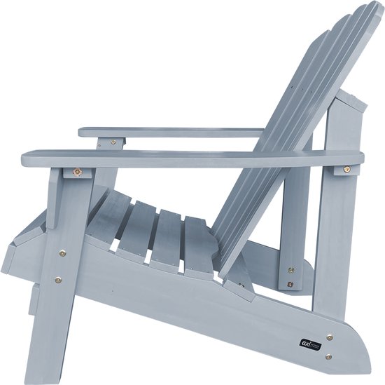 AXI Carmen Adirondack-Stuhl – Loungesessel aus Holz mit Armlehnen – Hohe Rückenlehne – 90,5 x 78,4 x 93 cm