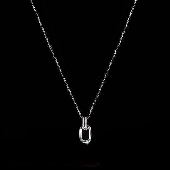 Laura Ferini Damen Halskette Dolci Sogni Silber - Silber Halskette mit Anhänger - 18K Weißgold vergoldet - Halskette - Halskette - Schmuck - Accessoires - Damen Halskette mit Anhänger