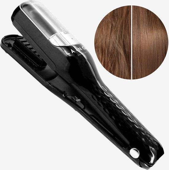 La Nou® Splitterentferner 4 - Inklusive Zubehör - Für Spliss - Splittertrimmer - Schwarz