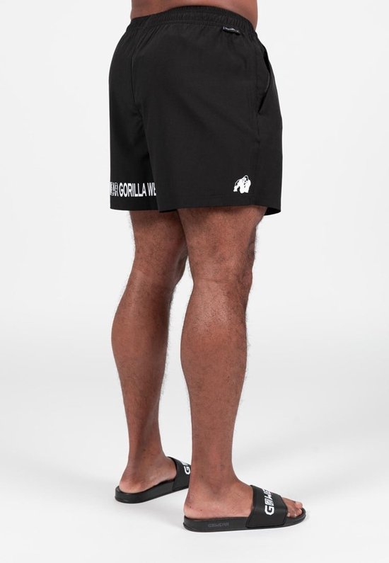 Gorilla Wear Otis Badehose – Shorts – Schwarz – M