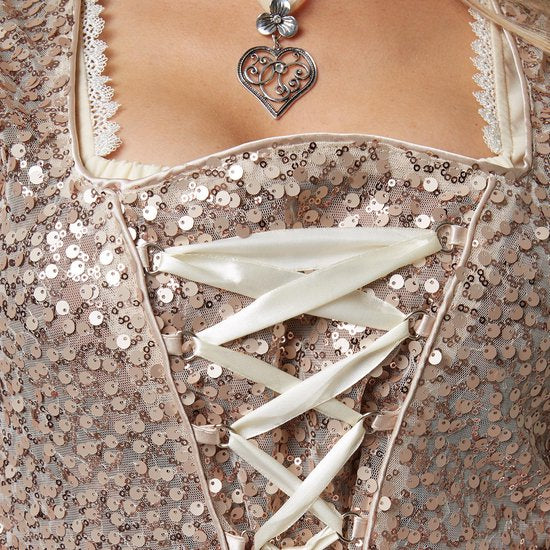 Dressforfun Faschingskostüm Mini-Dirndl Burgau Modell 2 – Damen – Größe XXL