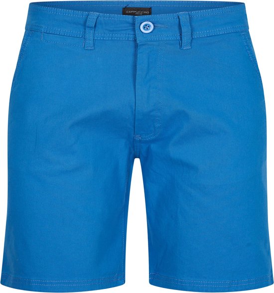 Cappuccino Italia - Herren Shorts Chino Short Blau - Blau - Größe L