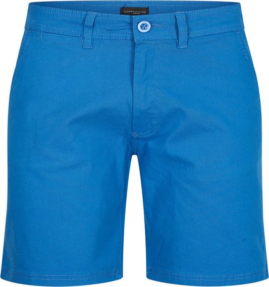 Cappuccino Italia - Herren Shorts Chino Short Blau - Blau - Größe L
