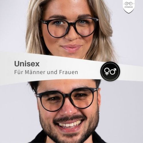 LC Eyewear - Displaybrille - Blaulichtbrille - Unisex - Mattschwarz