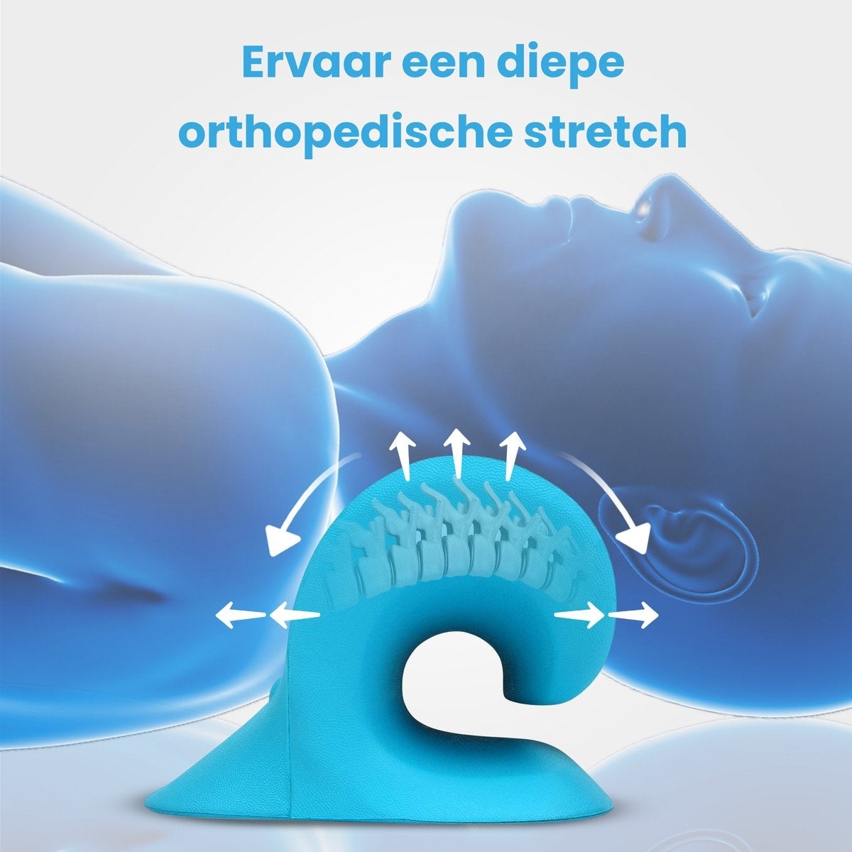 MW® - Nackentrainer - Nackenmassagegerät - Nackenmassagekissen - Nackentraktionsgerät
