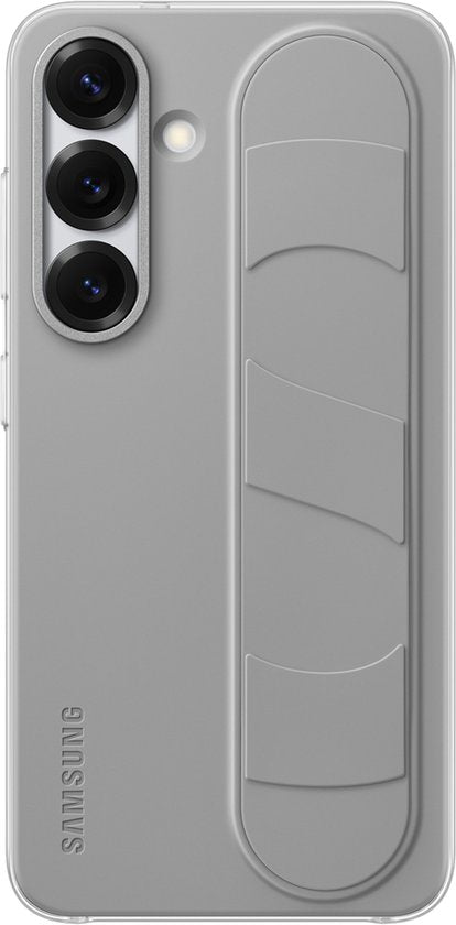 Samsung Galaxy S25 Hülle – Standing Grip Case – Grau