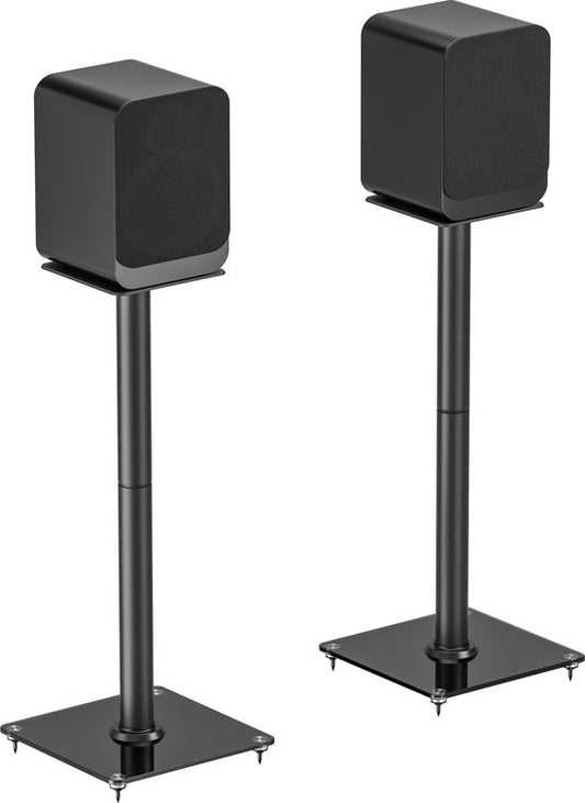 VDD Gaming Speaker Stand - Universal Speaker Stand - Bodenständer - Lautsprecherständer - 2er-Set - 76,5 cm hoch - 25 kg belastbar