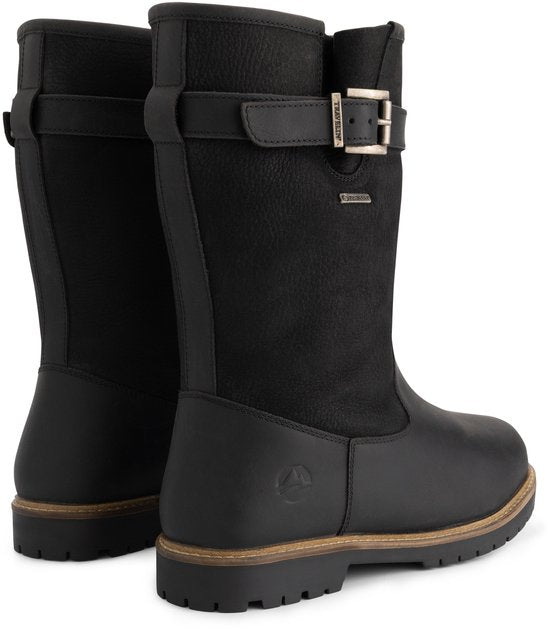 Travelin' Frostad Herren – Outdoor-Stiefel – Mit Wolle gefüttert – Schwarz