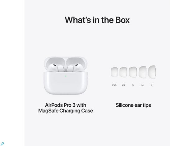 Apple AirPods Pro 3 – In-Ear-Kopfhörer – USB-C
