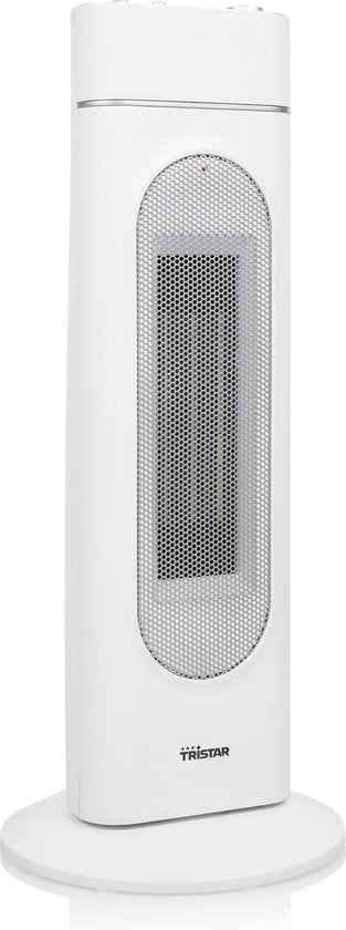 Tristar Elektroheizgerät KA-5088 – Keramik-Turmheizgerät – Fernbedienung – Geeignet für 25 m² – Heizlüfter – Weiß