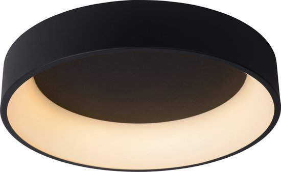 Lucide TALOWE LED - Deckenleuchte (Deckenlampe) - Ø 60 cm - LED Dimmbar - 1x42W 3000K - Schwarz
