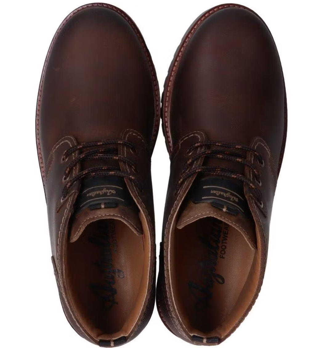 Australian Footwear Sydney Stiefel – Dunkelbraunes Leder – Größe 42