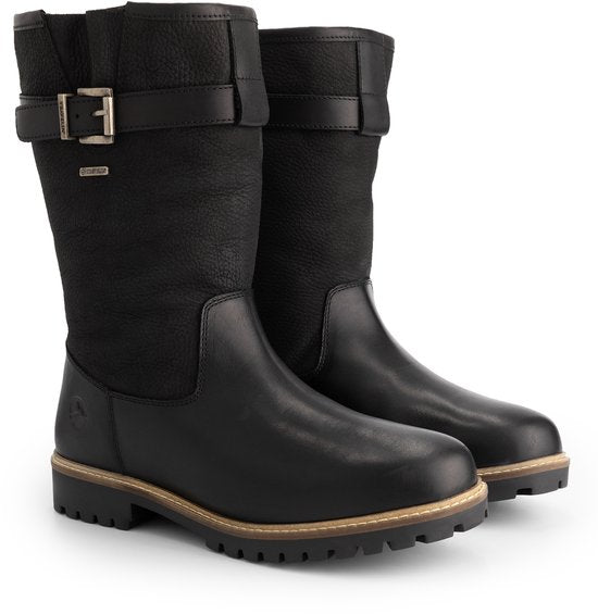 Travelin' Vrangen Herren – Outdoor-Stiefel – Mit Wolle gefüttert – Schwarz