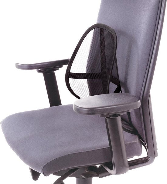 Lifetime - Ergonomische Rückenlehne - 39x39cm - Schwarz