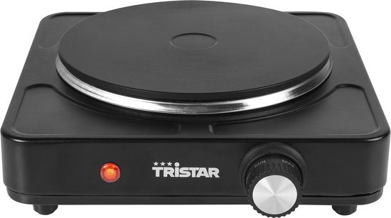 Tristar Elektrokochfeld 1500 W – KP-6151 – 1 Kochzone – Freistehend – Schwarz