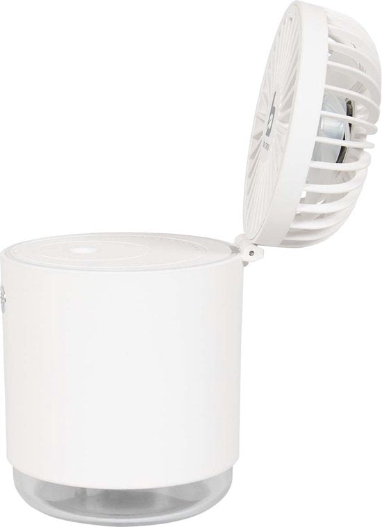 Bo-Camp – Ventilator – Mit Luftbefeuchter – Wiederaufladbar