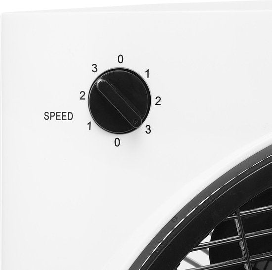 Standventilator 3 Geschwindigkeiten - 120 min Timer - Breite Luftzirkulation - Kompakt & Stylisch - Tristar VE-5858