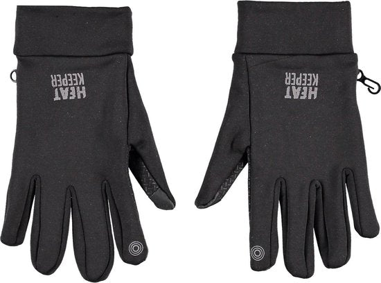 Heatkeeper Thermo-Sporthandschuhe für Herren – Schwarz S/M