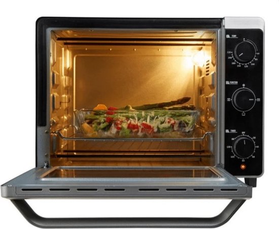 Hanseatic Backofen 17194935, 30 Liter, mit Drehspieß