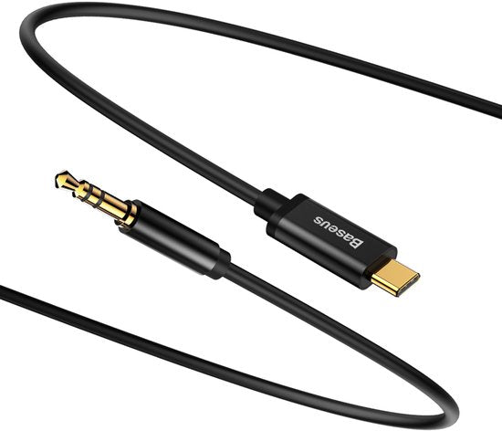 Baseus – Audiokabel – Stereo – 3,5-mm-Miniklinke – USB-C – 120 cm