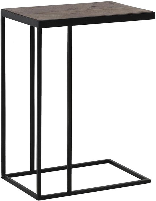 Light & Living Beistelltisch Chisa - Braun - 45x30x62cm - Modern